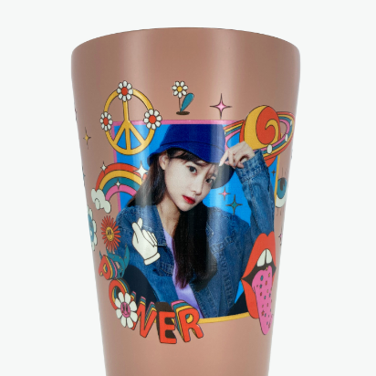 回転インクジェット印刷