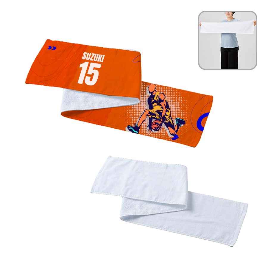 販促STYLE コットンWフェイス マフラータオル 昇華転写対応