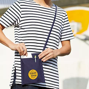 厚手コットンミニサコッシュ