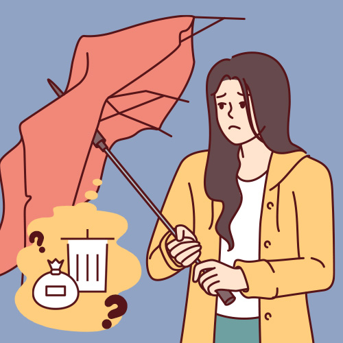 傘の捨て方は？分別（不燃・粗大）と安全な処分手順をわかりやすく解説