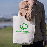 コットンバッグ（Ｌ） ナチュラル