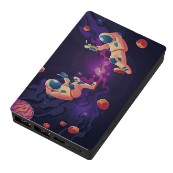 全面印刷できるモバイルチャージャー10000　コンパクト