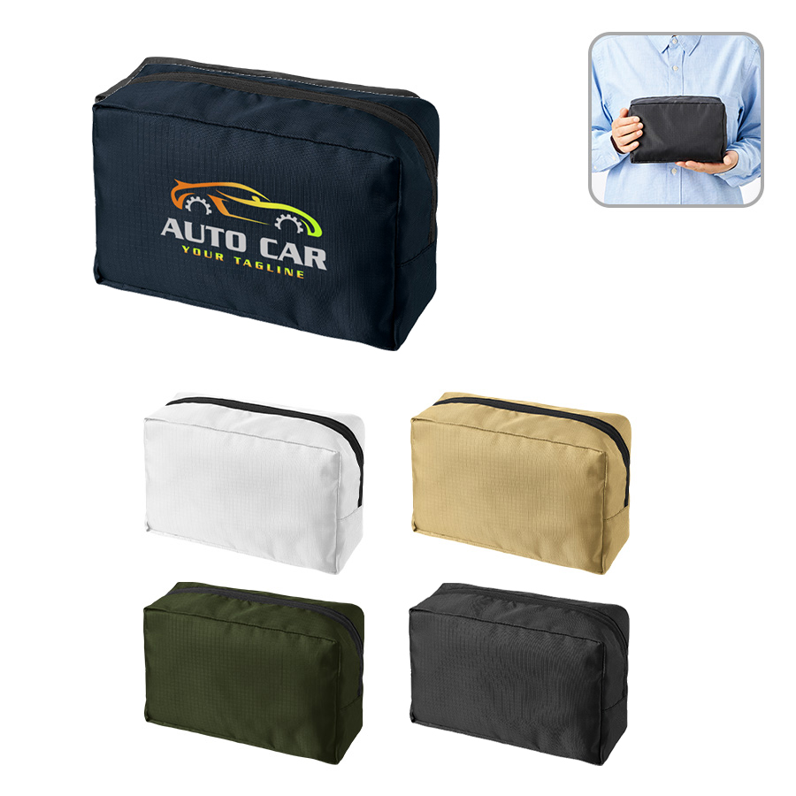 リップストップスクエアポーチ(L)