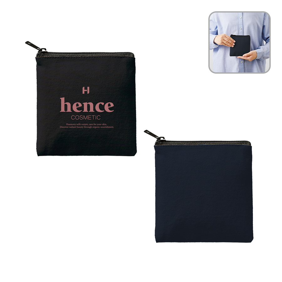 ライトキャンバスフラットポーチ(SS)