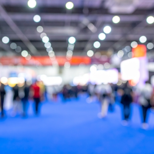 展示会・商談会での来場者配布