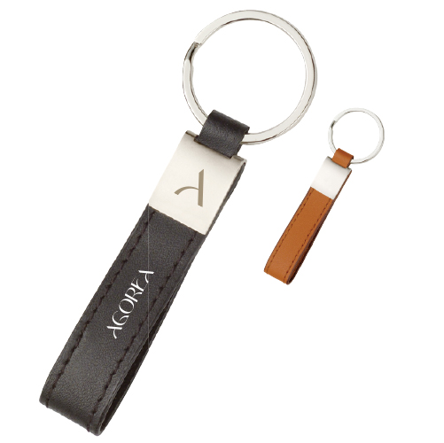 販促STYLE レザーベーシックキーホルダー