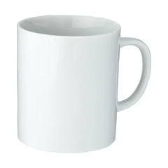 ストレート形状のマグカップ