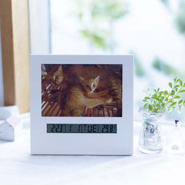 フォトフレームクロック