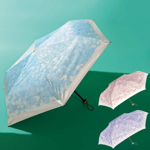 ビベイシャス　晴雨兼用折りたたみ傘