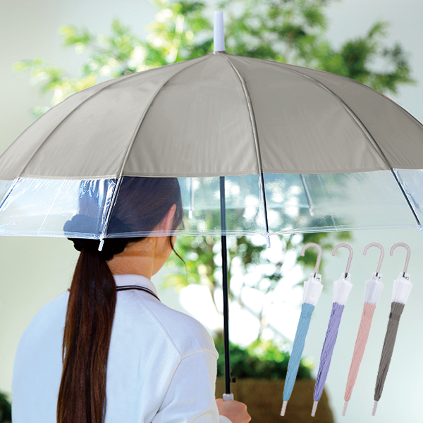 ジェムブレラ12本骨ジャンプ傘