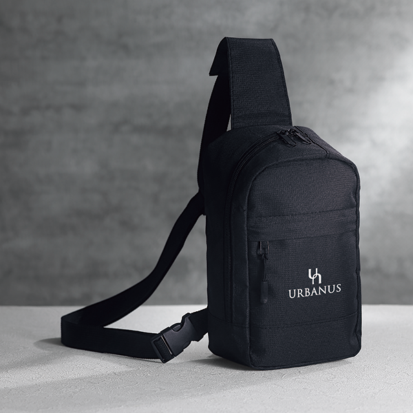 ファスナーポケット付きワンショルダーバッグ