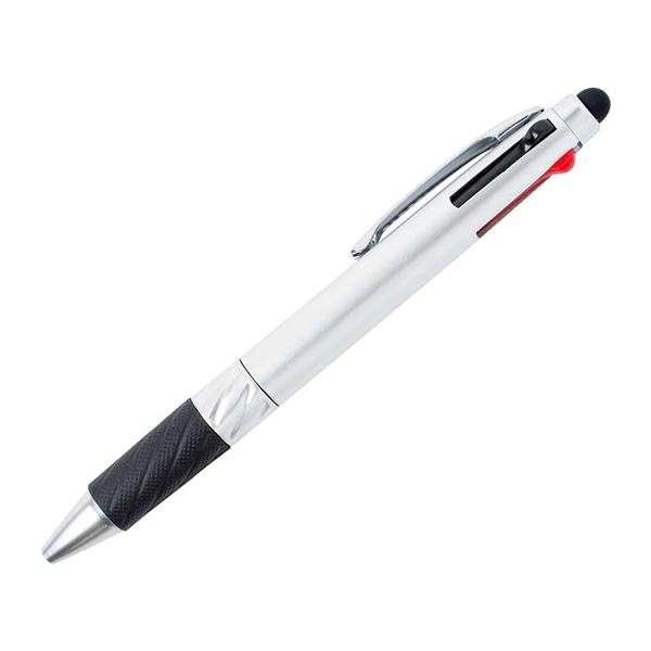 タッチペン付3色ボールペン｜ノベルティ・記念品の名入れ制作なら販促スタイル