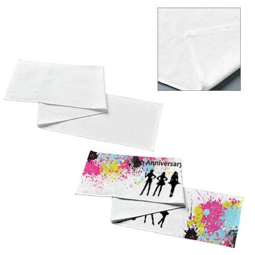 プリントしやすいコットンマフラータオル