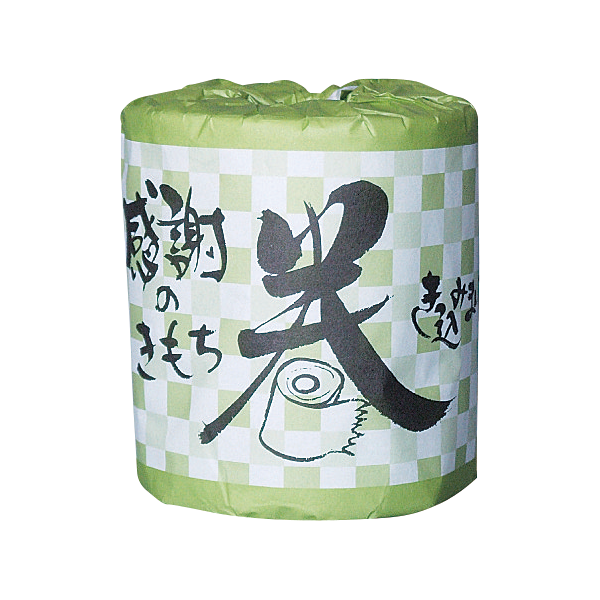 感謝のきもち巻き込みました　トイレットロール