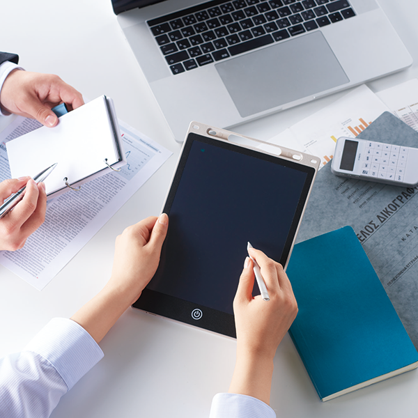 ペタっと貼れる！電子メモパッド　ラージ