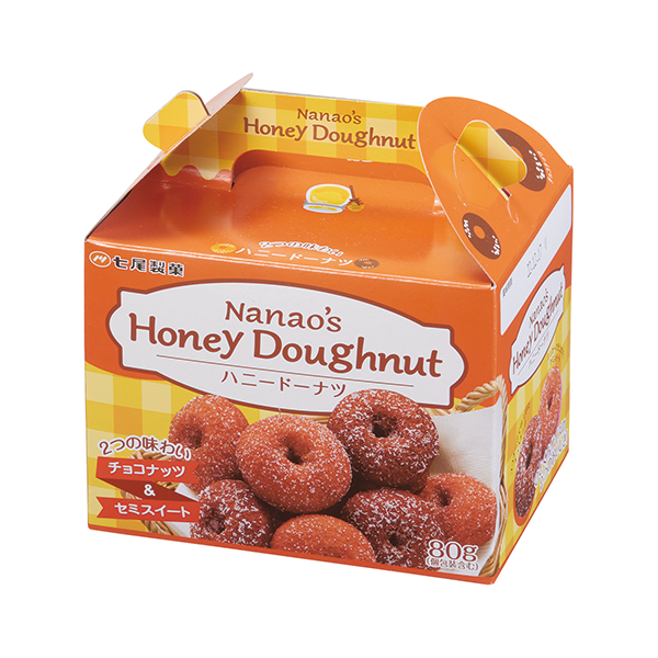 2つの味のハニードーナツ80g