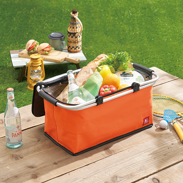 キャンプス　軽量アルミ保冷温バスケット