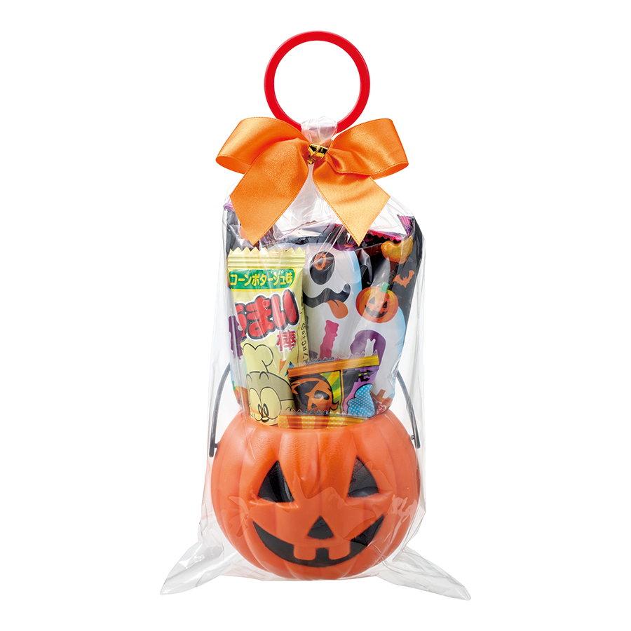 ハロウィンお菓子バケツ
