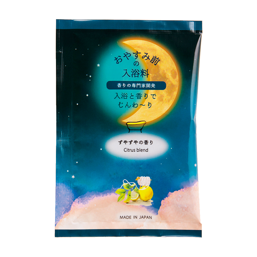 おやすみ前の入浴料　すやすやの香り