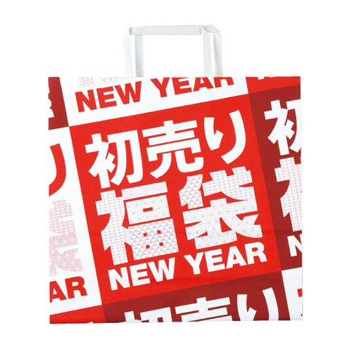 初売り福袋 手提げ中