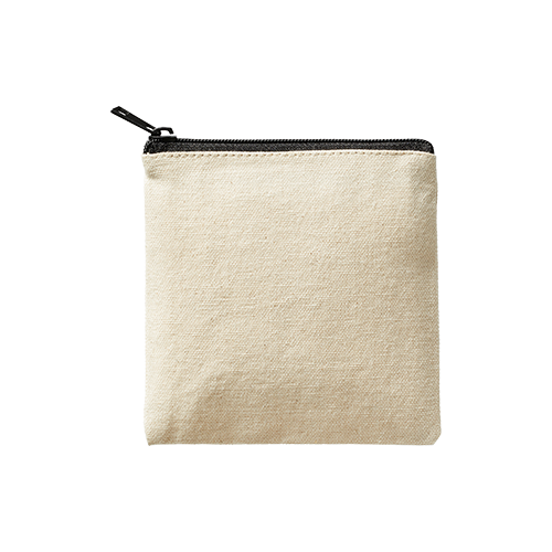ライトキャンバスフラットポーチ Ss ナチュラル ノベルティ 記念品の名入れ制作なら販促スタイル