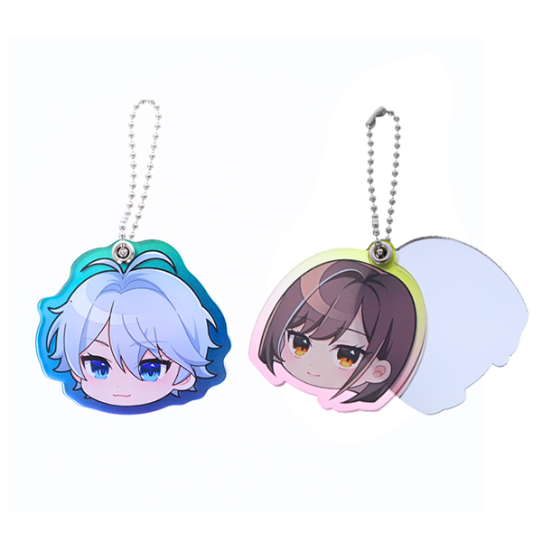 アクリルダイカットスライドミラー【印刷専用】