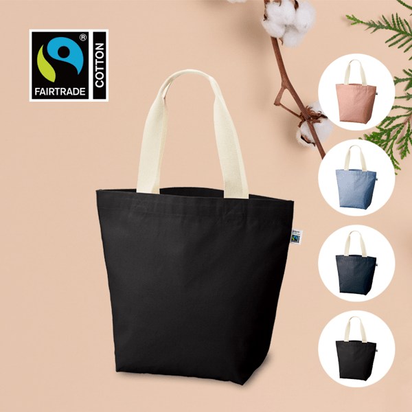 フェアトレードコットンキャンバストート(L) ナチュラル