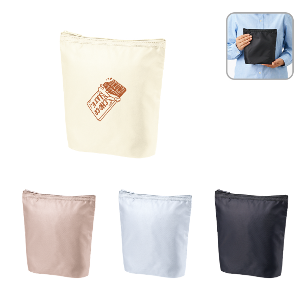 ライトクーラーガゼットマチ付ポーチ