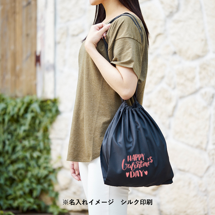 オリジナル クルリト デイリー巾着バッグ【最安値264円