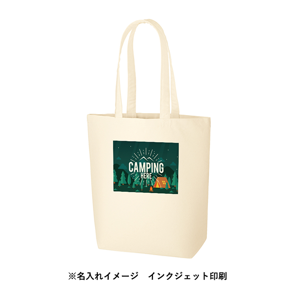 販促STYLE オーガニックコットンキャンバストート(M) ナチュラルル