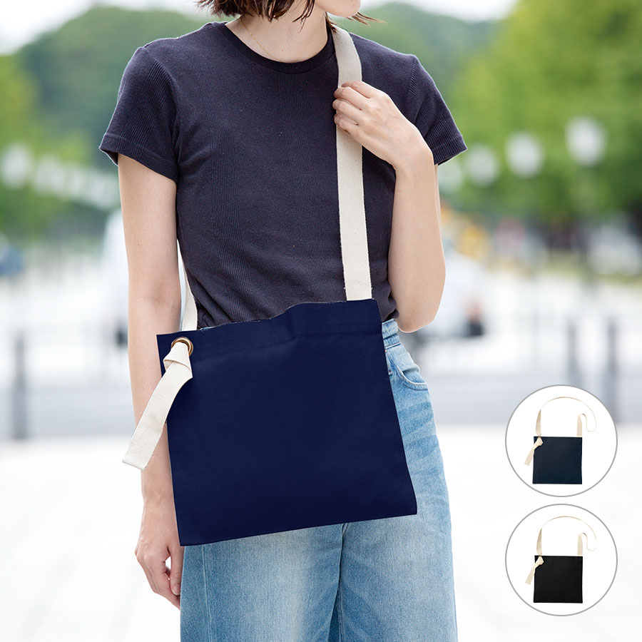 オリジナル　キャンバススクエアサコッシュ