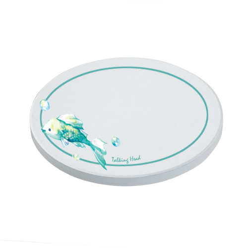 白雲石入り吸水コースター ラウンド