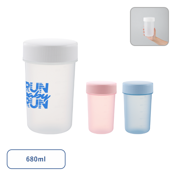 目盛り付シンプルシェイカーボトル680ml