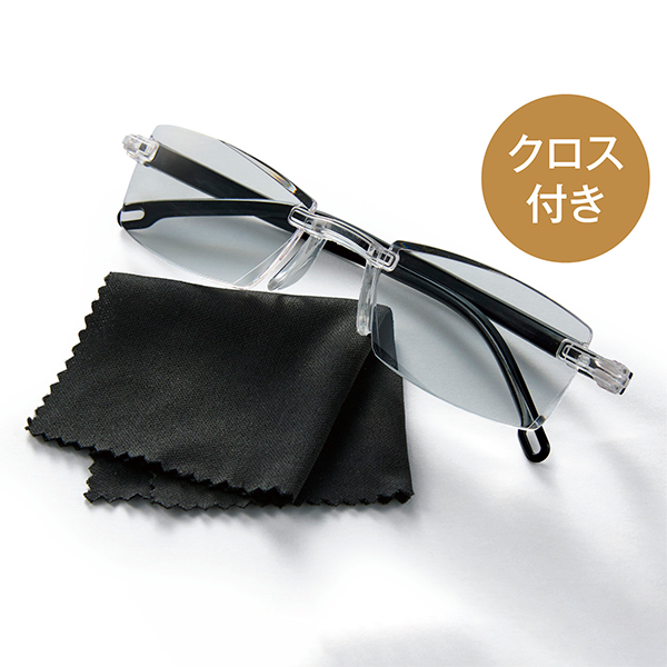 メガネ型ルーペ