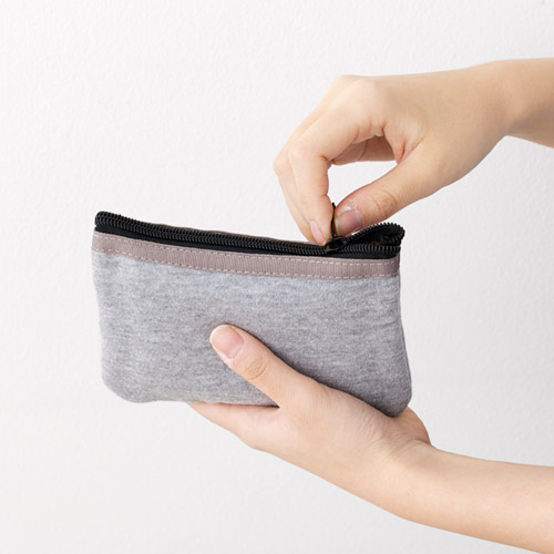 スウェットポーチ フラットタイプ 販促スタイル ノベルティグッズ 販促品 記念品の名入れ印刷 制作