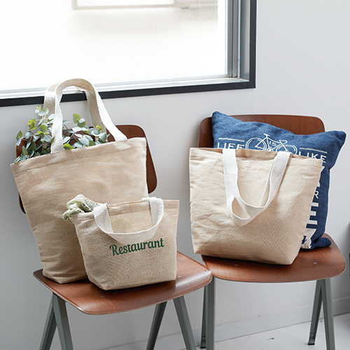 ジュート・リネンバッグ